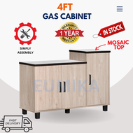 EUMIKA (DIY) Gas Cabinet Almari Dapur Kabinet Dapur Kabinet Masak Kitchen Cabinet Stove Cabinet Cooking Cabinet 厨房橱