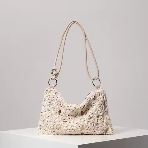 Shoulder Bag,Boho,Summer Beach Bag,Travel Essential,Cruise Essential,Vacation Outfits Women,Elegant,
