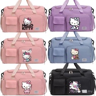 Printed Large Capacity KT Cat Sports Shoulder Bag Duffel Bag Bag Strap Portable Hot Sale Warehouse C