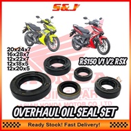 HONDA RS150 RS150R RSX OVERHALL OIL SEAL SET ENGINE OIL SEAL SET