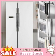 [SINI]  2Pcs Velvet Home Microwave Oven Refrigerator Fridge Door Handle Protective Cover