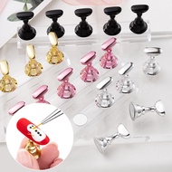 BORN PRETTY Acrylic Showing Shelves Magnet Nail Holder Set False Nail Tip Practice Stand Crystal Bas