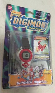 數碼暴龍機 美版031 紅色 歐版盒說卡 Digivice D-power d-ark digimon 啟人 紅蓮
