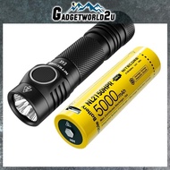 Nitecore E4K XP-L2 V6 LED 4400L Flashlight with USB-C Rechargeable Battery