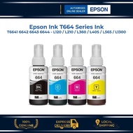 EPSON 664 T664 INK BLACK/CYAN/MAGENTA/YELLOW for Printer L220/L210/L101/L111/L130/L313/L360 series