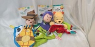 特價全新三款正版迪士尼Disney Baby 安撫巾、胡迪、巴斯光年、小熊維尼