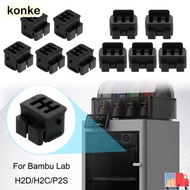 KONKE Nozzle Wiper, High Quality Easy Installation Silicone Brush, Universal Heat-resistant Wear-res