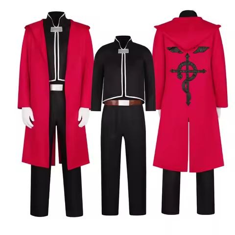 Fullmetal Alchemist Edward Elric Cosplay costumes uniform SBluu Cosplay Fullmetal AlcFullMetal Alche