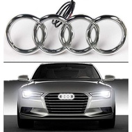 Front Grille Sticker LED Insignia Grille Light For  AUDI Logo Light AUDI LED Light