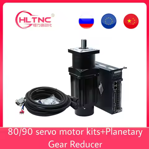 PX80 PX90 Planetary reducer motor + 80ST-M02430/90ST-M02430 AC servo motor 750W + driver AC A1-SVD15