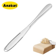 ANAEAT 3 in 1 Stainless Steel Butter Cheese Scraper Slicer Knife Spatula Cream Knifes Kitchen Cooking Tools