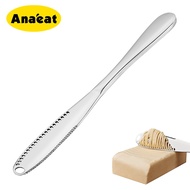 ANAEAT 3 in 1 Stainless Steel Butter Cheese Scraper Slicer Knife Spatula Cream Knifes Kitchen Cookin