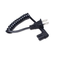 Universal 2PIN Plug To IEC320 C7 Female AC Short Portable Cord US NEMA 1-15P to Firgure 8 Adapter PU