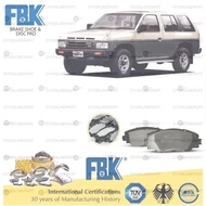 FBK Front Brake Pad  FD1025S For Nissan Terrano 720 D21
