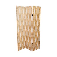INFORMA - PEMBATAS RUANGAN - DIVIDER HEXAGONAL YELLOW CREME 180X120CM
