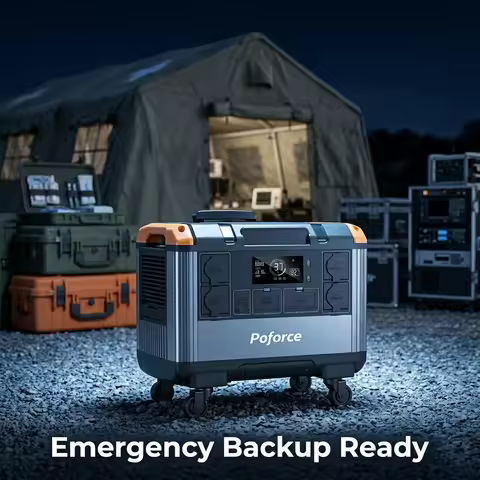 LiFePO4 Portable Power Station 2688Wh Solar Generator Wholesale UK For Caravan Motorhome Tradesman C
