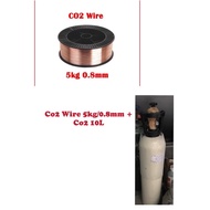 Co2 0.8mm/5kg wire+ Co2 10L Gas