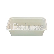Bagasse Rectangular Container (650 ML) - natural