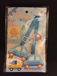 Sanrio The Runabouts 車仔2014年嬰兒口水肩/防疫帽仔固定夾夾
