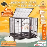 KANDANG KUCING ANJING BESI HOLLOW SUPER ESKTRA TEBAL UKURAN 25x0x95