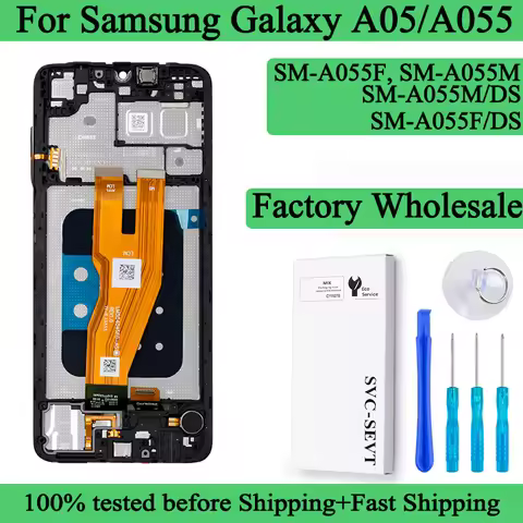 SM-A055F A055F/DS A055M A055M/DS Premium Lcd For Samsung Galaxy A05 Display Touch Screen Digitizer P