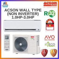 ACSON [AVO] AIR-CONDITIONER WALL TYPE NON INVERTER GAS R32 (1.0HP-3.0HP) 3 STAR  MODEL: A3WM10/15/20