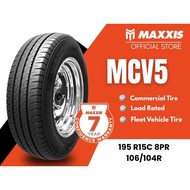Maxxis Mcv5 195 R15c 8Pr 106/104R Commercial Tire - Load Rated, Fleet Vehicle 18D