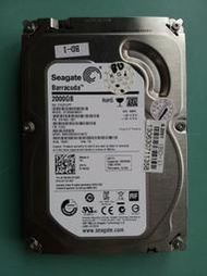 故障 Seagate希捷 3.5吋 2TB(2000GB) SATA硬碟 ST2000DM001 1CH164-501