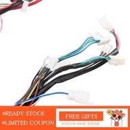 Nearbeauty Engine Wire Loom Kit Wearproof CDI Solenoid Plug Wiring Harness Assembly Dependable for GY6 125cc-250cc Quad Bike ATV