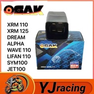 Starter relay 4pin Osak For xrm 110/125 wave 100 dream/c100 lifan 110 Sym100 Jet100