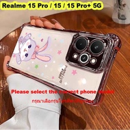 เคส Realme 15 Pro Plus Pro + 15T 5G Realme15Pro 5G เคสฝาหลังกล่องกันกระแทกแบบนิ่ม