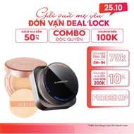 Combo Cushion Hexze + Carslan Powder – Smooth, Natural, Top Oil Control Foundation