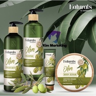 NATURALs BY WATSON Olive Series(Hair Oil/Shampoo/Shower Gel/Body Scrub/Lotion)