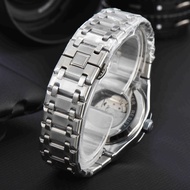 Aibi Quartz Stainless Steel Hour Hand Men's Wrist Business Watch