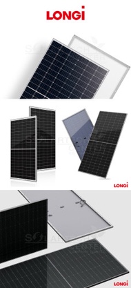 แผงโซล่าร์เซลล์ SOLAR CELL LONGI 555W. ราคา 3,360 บาท