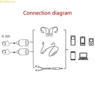 Doublebuy MMCX Female Cable Connectors ABS Construction for IE300 Audiophiles DIY Projects