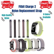 Fitbit Charge 2 Nylon Sport Loop Smart Watch Replacement Band Strap