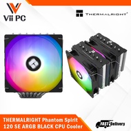 Thermalright Phantom Spirit 120 SE ARGB High-Performance CPU Cooler, Dual-Tower Design, Dual PWM Fan