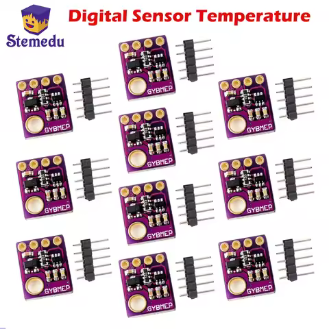 1/5/10x BME280 5V Digital Sensor Temperature Humidity Barometric Pressure Sensor Module I2C SPI 1.8-