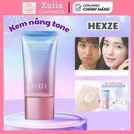 HEXZE tone-enhancing lazy cream in tube 50g, moisturizing cream, brightens skin, enhances skin tone