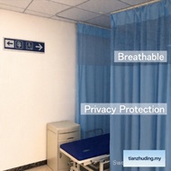 【In stock】Partition Curtain for Beauty SPA Breathable Isolation Curtain for Hospital Clinic Can Be C