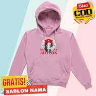 BabyMonster Ahyeon Kids Hoodie Jacket Boys & Girls Hoodie Sweater Jacket Custom Name BabyMonster Ahy