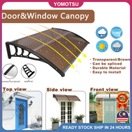 Door And Window Awning Outdoor Canopy Courtyard Awning UV Sunshade Rain Protections Gazebo Sun Shade