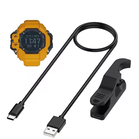 ABGI-Charging Cord Wire USB Cable For Casio GPR-H1000 GPR-H1000R Sports Watch 5V 1000MA Charging Bas