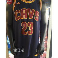 Adidas AL5031 熱轉印 CAVS 騎士隊 LEBORN JAMES 客場 海軍藍 球衣