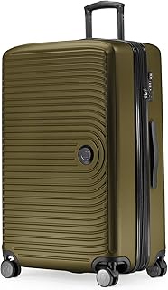 Mitte - Large Hard Shell Suitcase, TSA 4 Wheels, Check-in Luggage with 8 cm Volume Extension, 77 cm,