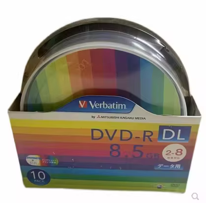 DVD-R DL D9 8.5GB Disc Double Layer 8.5G Disk 8X 10Pcs/spindle