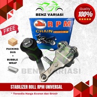 RPM CHAIN STABILIZER // UNIVERSAL MOTORCYCLE CHAIN ROLL STABILIZER RPM BRAND RPM STABILIZER ROLL RPM