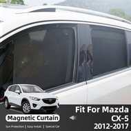 Car Window Sunshade Curtain Visor For Mazda CX-5 CX5 KE 2012-2017  Car Sunshade Front Windshield Fra