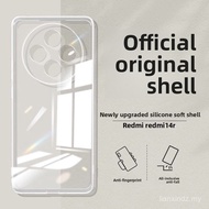 Transparent Ultra-Thin Silicone Full-Coverage Shockproof Soft Case for Redmi 14r/Xiaomi Redmi 14r
